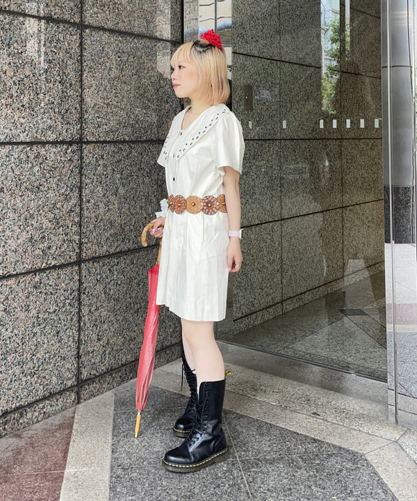 まゆちゃんさんの「BEAMS WOMEN｜Traditional Weatherwear / バンブー ビニール傘」を使ったコーディネート