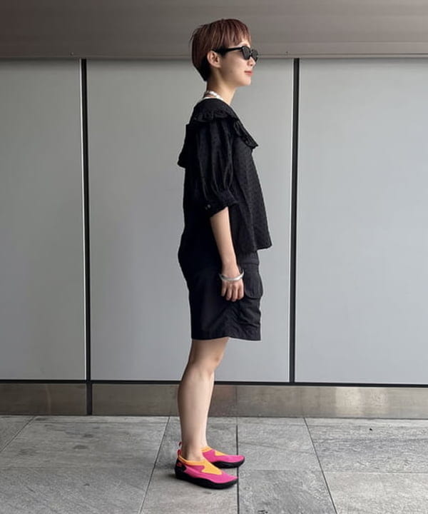 みりさんの「【別注】GOOD ROCK SPEED / Wicked / リンガー Tシャツ」を使ったコーディネート