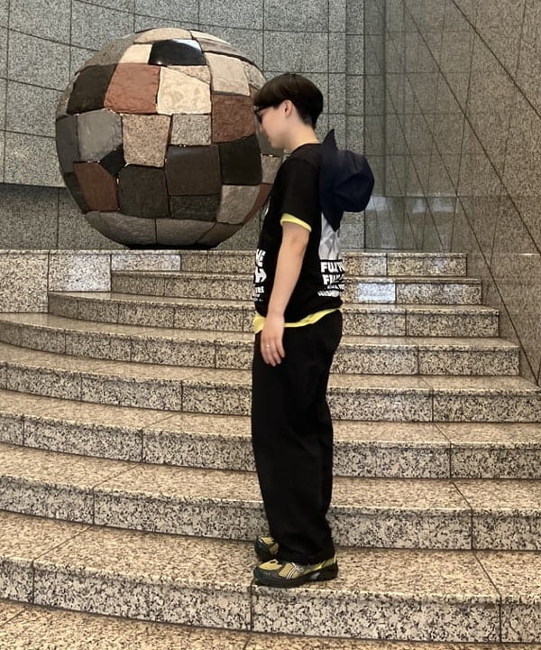 赤羽 花さんの「BEAMS WOMEN｜〈WOMEN〉FUJI ROCK FESTIVAL'25 / NISHIMOTO IS THE MOUTH MUSIC T-SHIRT」を使ったコーディネート