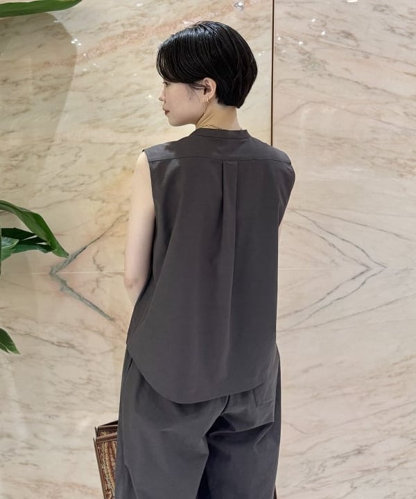 SANOさんの「BEAMS WOMEN｜ウエストリボン ドライ パンツ」を使ったコーディネート