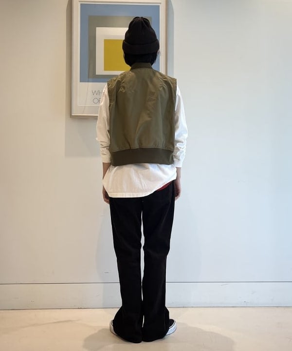 ミナミマリコさんの「BEAMS WOMEN｜organicsta / 2ロール ビーニー」を使ったコーディネート