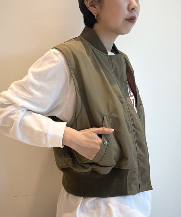 ミナミマリコさんの「BEAMS WOMEN｜organicsta / 2ロール ビーニー」を使ったコーディネート