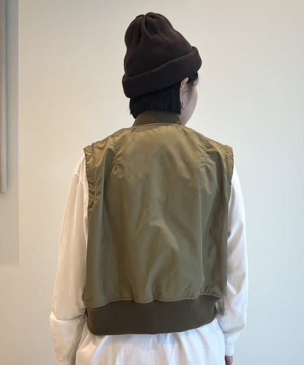 ミナミマリコさんの「BEAMS WOMEN｜organicsta / 2ロール ビーニー」を使ったコーディネート