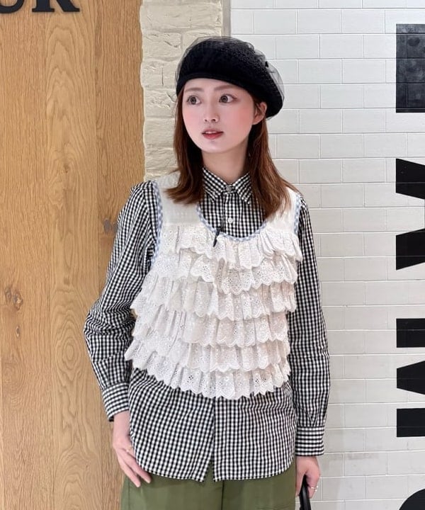 Joさんの「BEAMS WOMEN｜メッシュ シャイニー バッグ」を使ったコーディネート