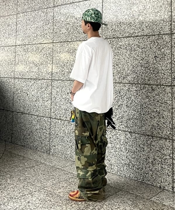 ムファサさんの「BEAMS WOMEN｜B.BICMINI_C/NECK」を使ったコーディネート