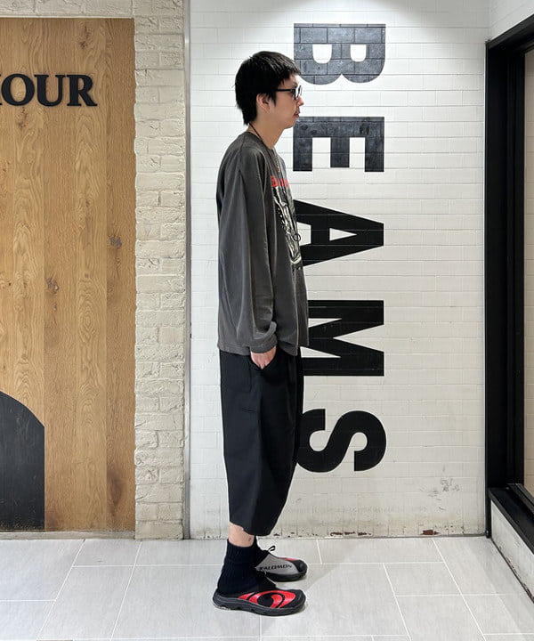 rogiさんの「BEAMS WOMEN｜ワイド ショート スラックス」を使ったコーディネート