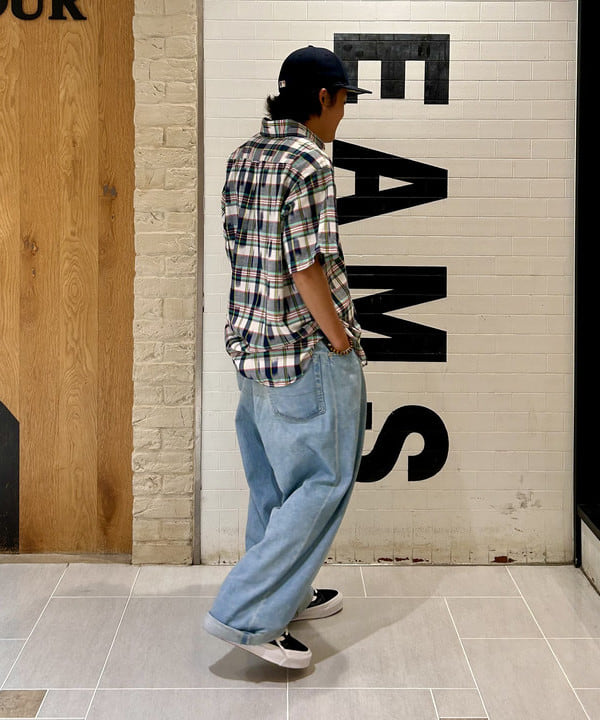 Shutoさんの「BEAMS WOMEN｜B.D. Pullover Classic-fit Ikat Madras」を使ったコーディネート