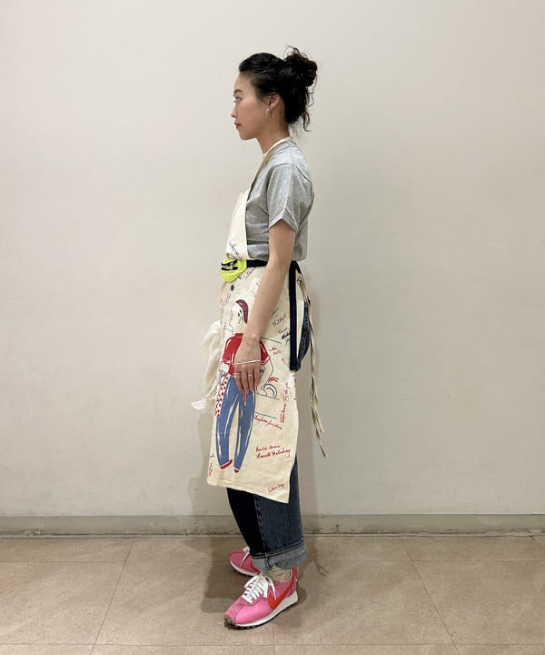 清水 彩乃さんの「BEAMS WOMEN｜ボーイ ベーシック Tシャツ」を使ったコーディネート