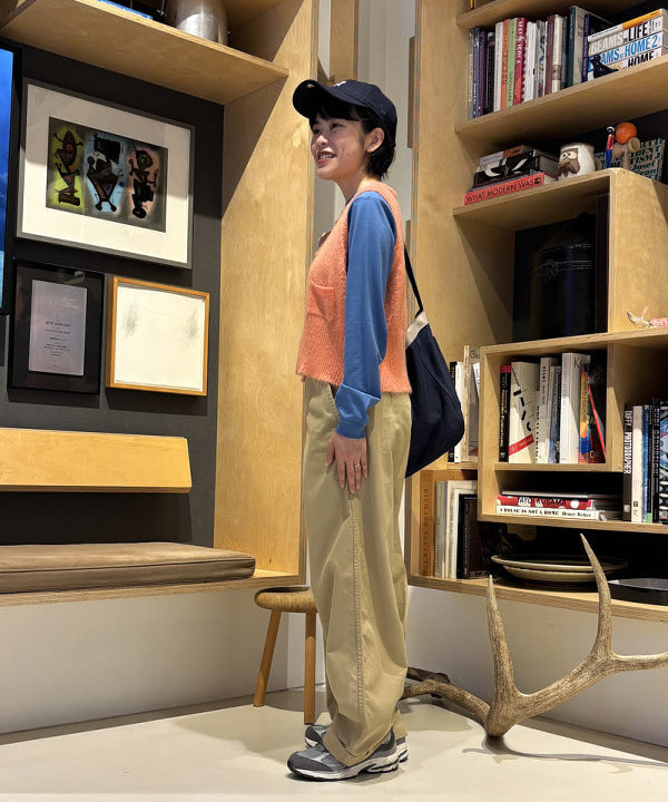 葵さんの「BEAMS WOMEN｜BEAMS BOY / USA テープベルト NEW」を使ったコーディネート