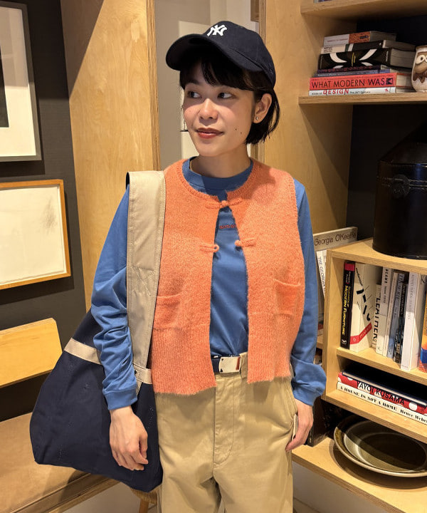 葵さんの「BEAMS WOMEN｜BEAMS BOY / USA テープベルト NEW」を使ったコーディネート