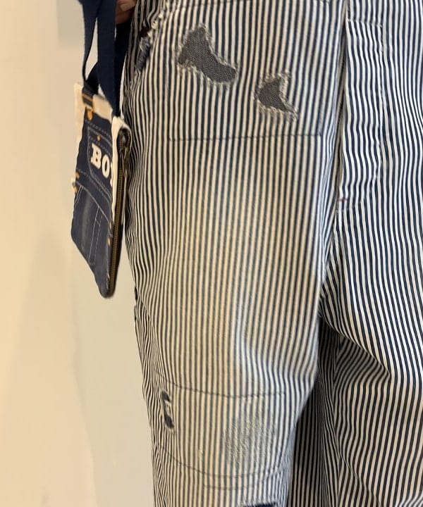 葵さんの「BEAMS WOMEN｜【別注】BIGMAC / ヒッコリー オーバーオール」を使ったコーディネート