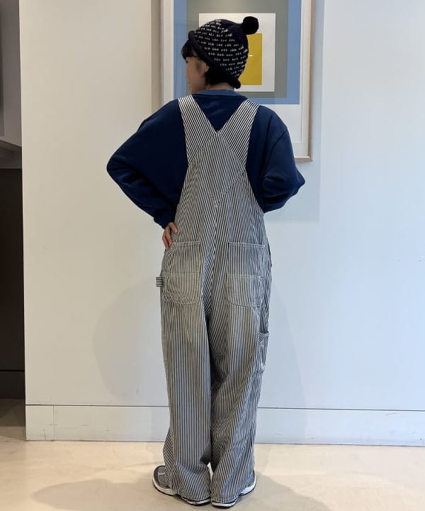 葵さんの「BEAMS WOMEN｜【別注】BIGMAC / ヒッコリー オーバーオール」を使ったコーディネート