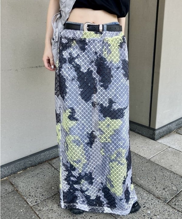 むりょさんの「BEAMS WOMEN｜ツイスト バルーン Tシャツ」を使ったコーディネート