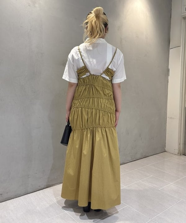 大石彩可さんの「BEAMS WOMEN｜YAHKI / YH-731 クロスボディバッグ」を使ったコーディネート