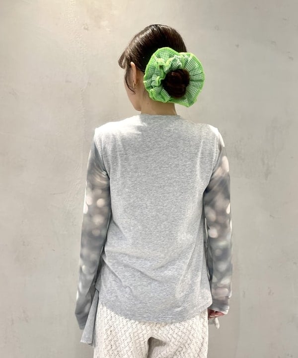 カタヤマ アヤさんの「BEAMS WOMEN｜フロント リボン ノースリーブ トップス」を使ったコーディネート