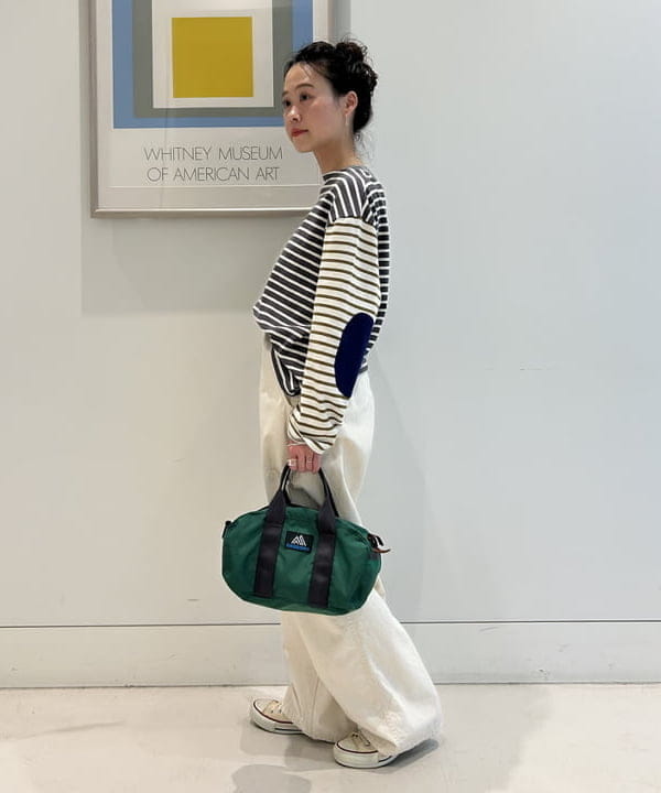 清水 彩乃さんの「BEAMS WOMEN｜エルボー パッチ バスク ロングスリーブ」を使ったコーディネート