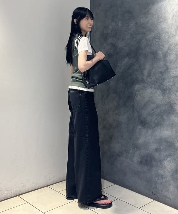 nodokaさんの「BEAMS WOMEN｜ハイツイスト プレーンTシャツ」を使ったコーディネート