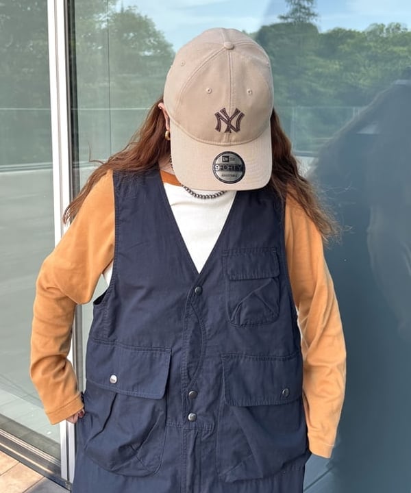 カスタニ モモノさんの「BEAMS WOMEN｜【別注】NEW ERA / 940 Easy Snap MLB」を使ったコーディネート