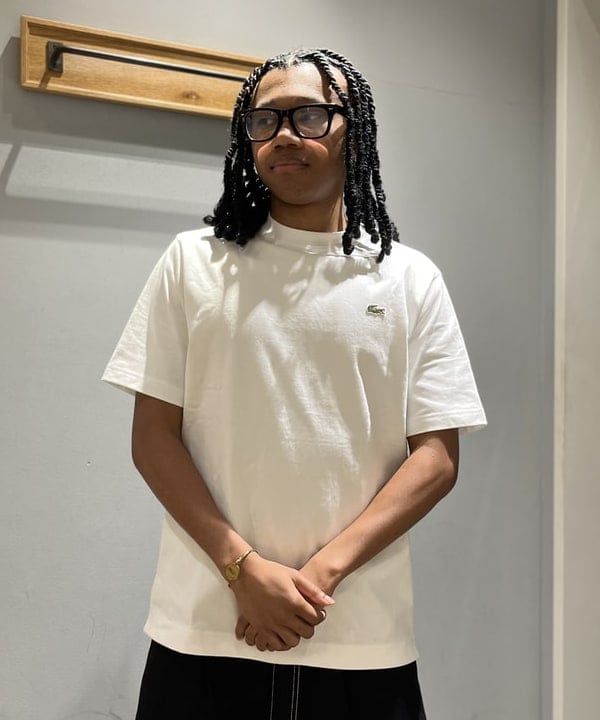 NADEL ナデールさんの「BEAMS WOMEN｜【別注】LACOSTE / ロゴTシャツ」を使ったコーディネート