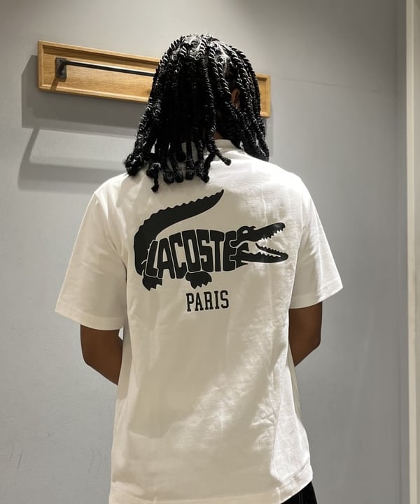 NADEL ナデールさんの「BEAMS WOMEN｜【別注】LACOSTE / ロゴTシャツ」を使ったコーディネート