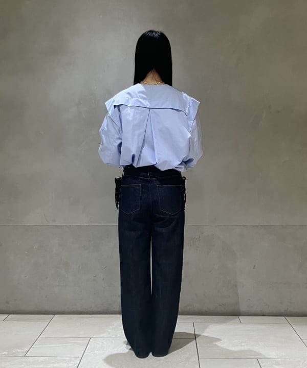 OSUMIさんの「BEAMS WOMEN｜【別注】upper hights / THE NIECE MIDRISE デニムパンツ」を使ったコーディネート