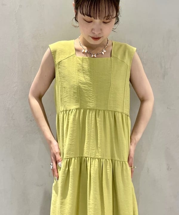 カタヤマ アヤさんの「BEAMS WOMEN｜メッシュ シャイニー バッグ」を使ったコーディネート