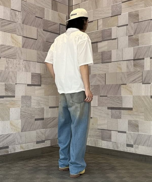 久保田 耀さんの「ワイドストレート デニムパンツ」を使ったコーディネート