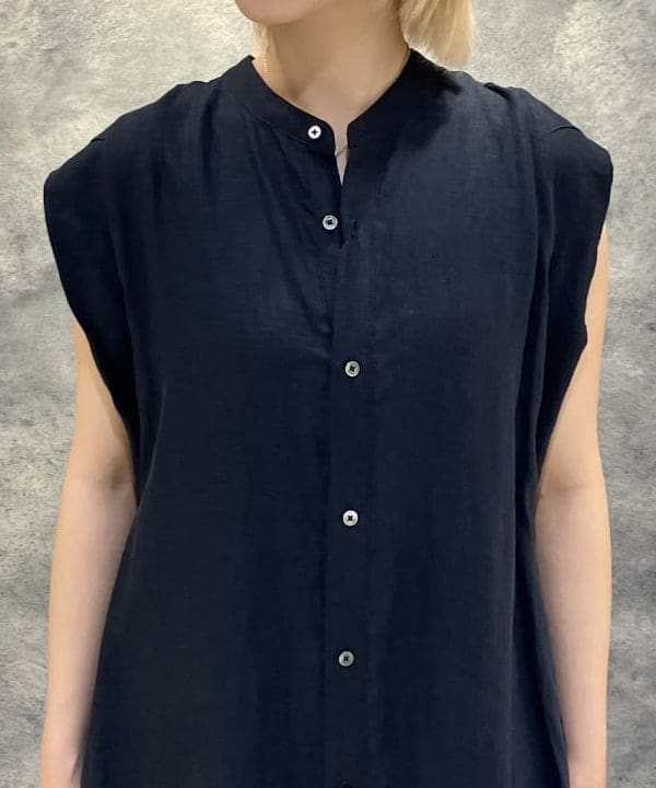 菜月さんの「BEAMS WOMEN｜TICCA / リネン 2WAY フレンチスリーブ ワンピース」を使ったコーディネート