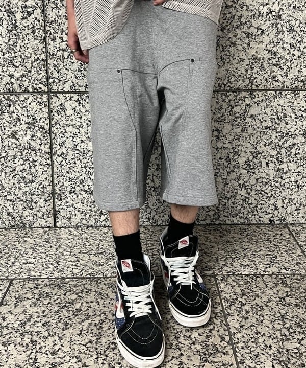 ムファサさんの「BEAMS WOMEN｜【別注】NULL TOKYO / SWEAT W-KNEE SHORTS」を使ったコーディネート
