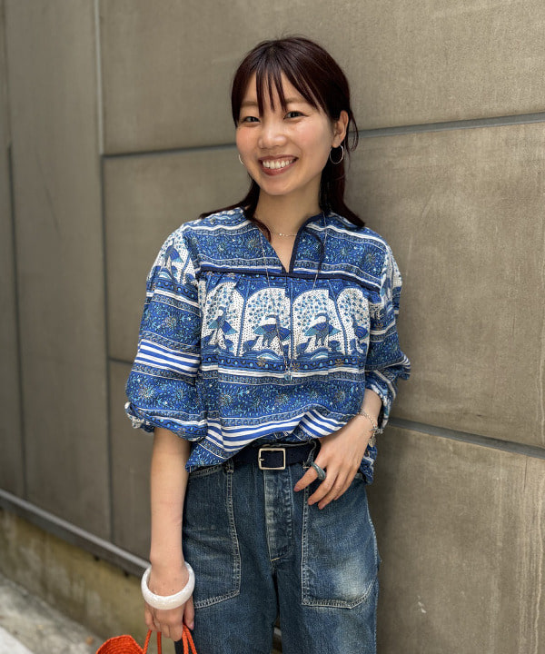 SHINAGAWAさんの「BEAMS WOMEN｜25mm スエード ベルト」を使ったコーディネート