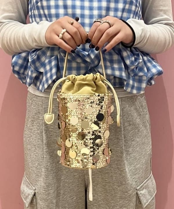 晶さんの「BEAMS WOMEN｜テレコ リブ クルーネック トップス」を使ったコーディネート