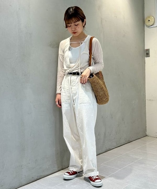 ナツハさんの「BEAMS WOMEN｜CONVERSE / SUEDE ALL STAR J OX」を使ったコーディネート