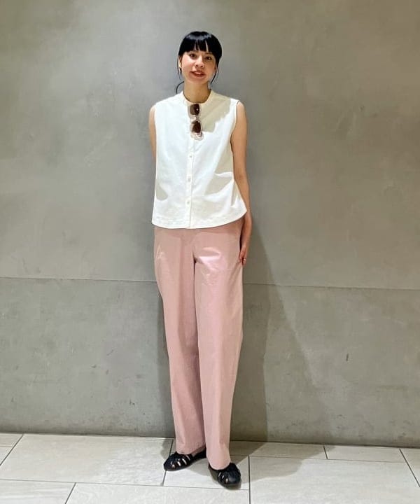 OSUMIさんの「BEAMS WOMEN｜manipuri / フィッシュ リネン ストール」を使ったコーディネート