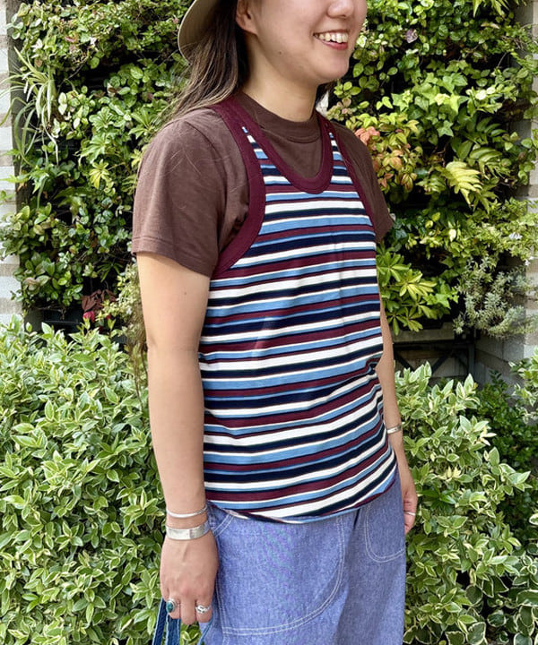 サイトウ　トモミさんの「BEAMS WOMEN｜ボーイ ベーシック Tシャツ」を使ったコーディネート