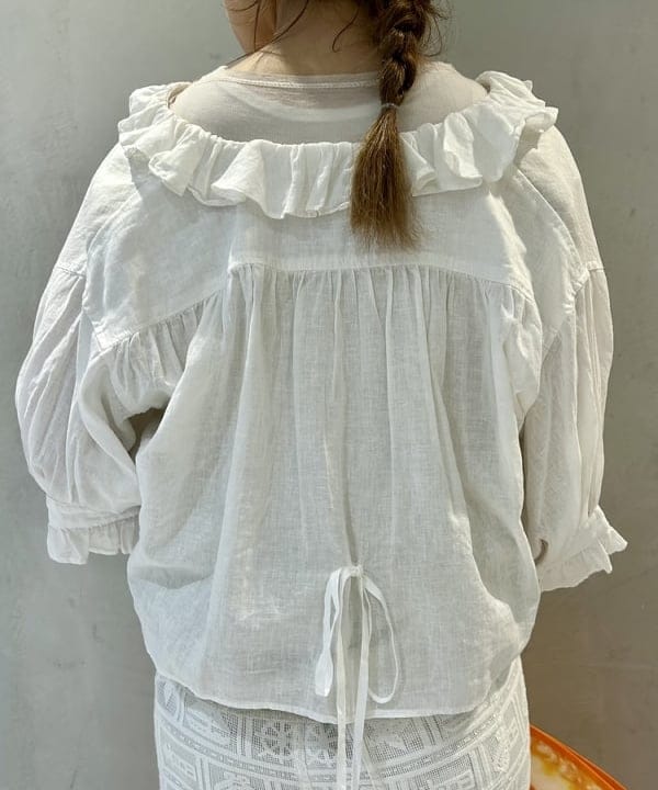 ナツハさんの「BEAMS WOMEN｜ボーイ マリン レース パンツ」を使ったコーディネート