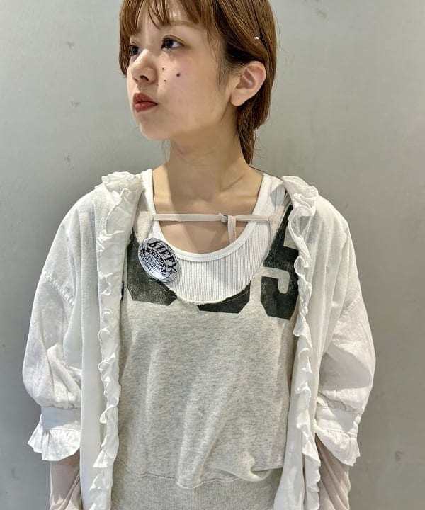 ナツハさんの「BEAMS WOMEN｜ボーイ マリン レース パンツ」を使ったコーディネート