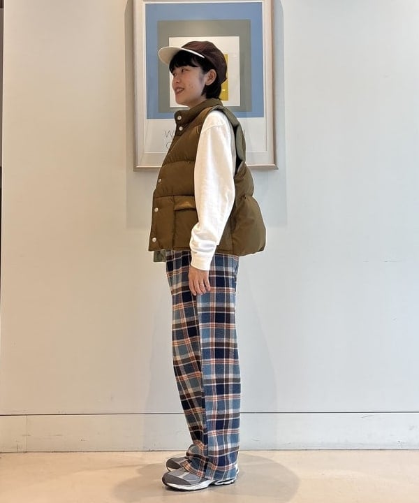 葵さんの「BEAMS WOMEN｜【別注】GOOD ROCK SPEED / カレッジ ロングスリーブ Tシャツ」を使ったコーディネート