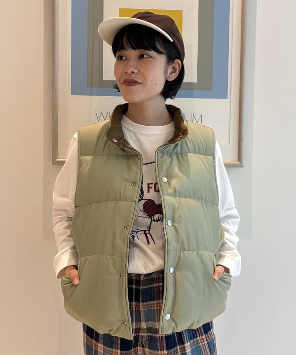 葵さんの「BEAMS WOMEN｜【別注】GOOD ROCK SPEED / カレッジ ロングスリーブ Tシャツ」を使ったコーディネート