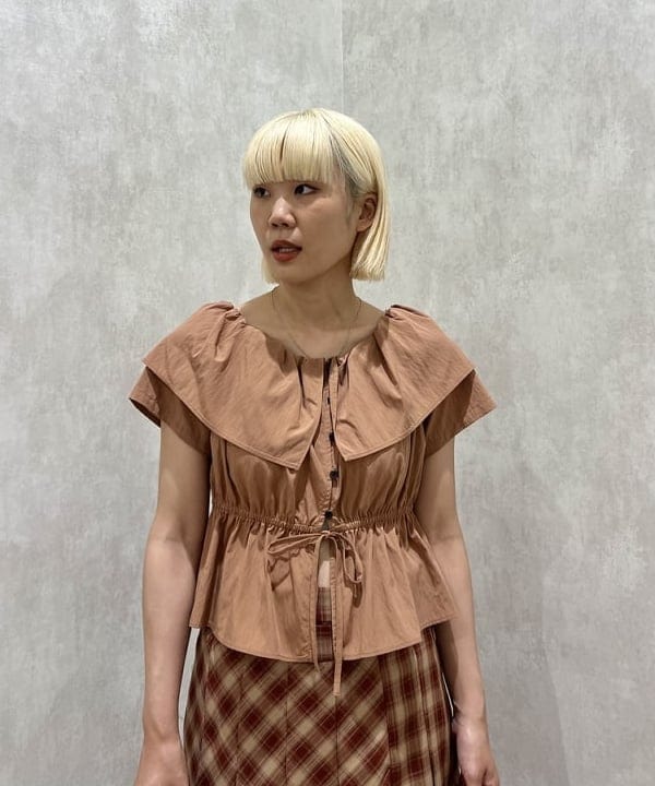 あさひさんの「BEAMS WOMEN｜メッシュ シャイニー バッグ」を使ったコーディネート