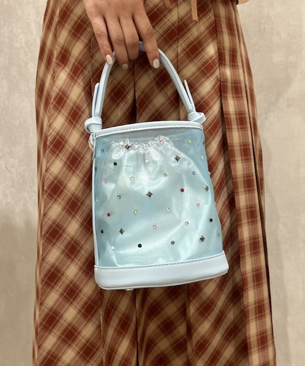 あさひさんの「BEAMS WOMEN｜メッシュ シャイニー バッグ」を使ったコーディネート