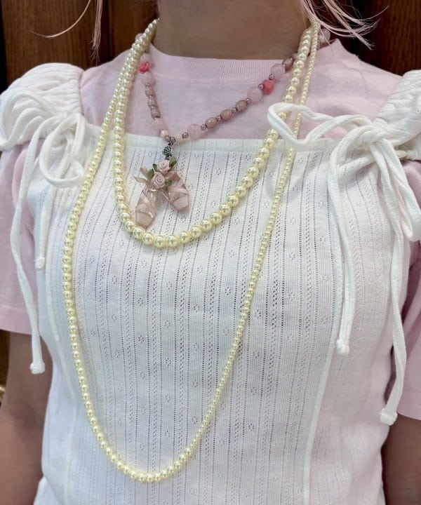 はっとりさんの「BEAMS WOMEN｜2WAY レース バンダナ」を使ったコーディネート