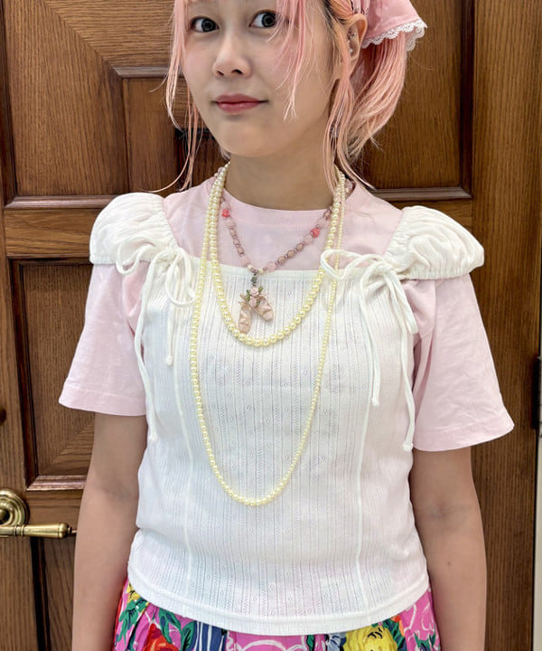 はっとりさんの「BEAMS WOMEN｜2WAY レース バンダナ」を使ったコーディネート