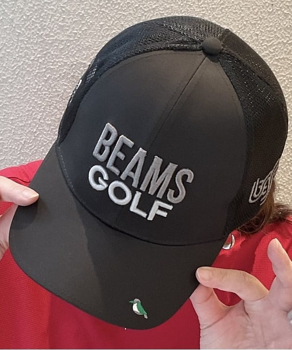 ⓁBEAMS GOLFビームス ゴルフ スムース1ポイントプルオーバーBLACK ビームス ゴルフ なんばパークス店（1085597） スタイリング