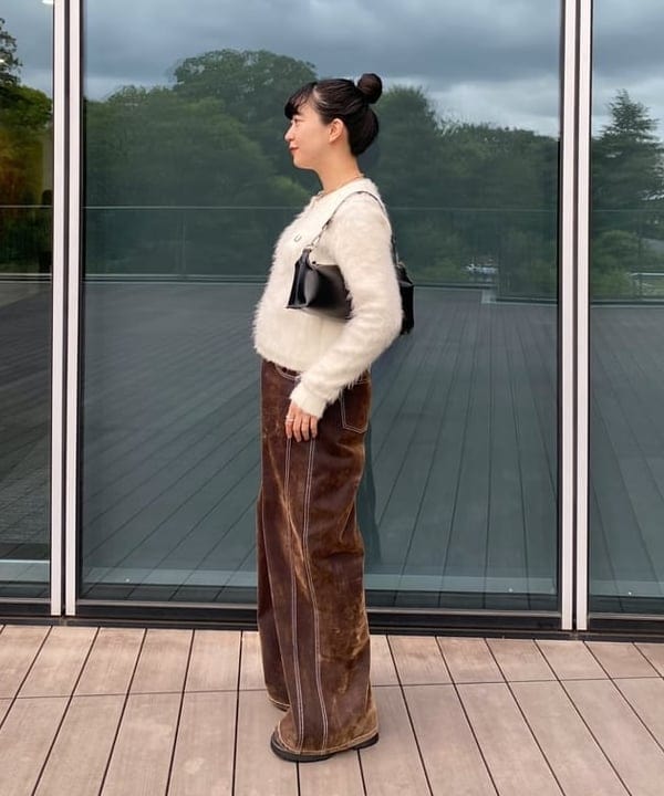 マツド ユメカさんの「BEAMS WOMEN｜ワイド 2WAY バッグ」を使ったコーディネート
