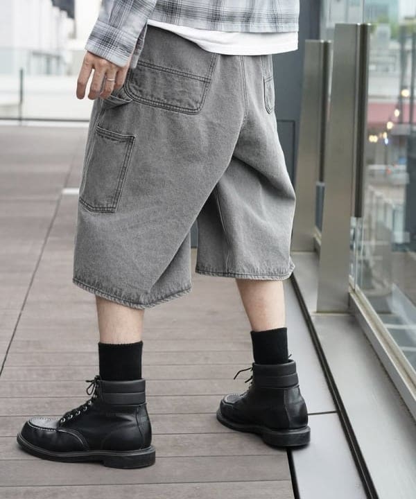 SUDOさんの「BEAMS WOMEN｜オンブレチェック オープンカラー シャツ」を使ったコーディネート