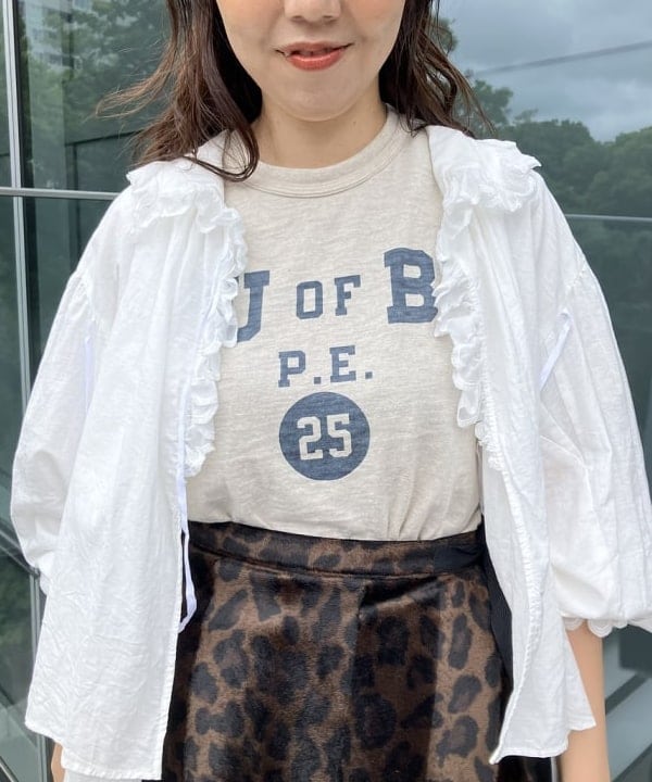 おのすさんの「BEAMS WOMEN｜【別注】Champion / バックプリント リバースウィーブ(R) スウェット パンツ」を使ったコーディネート