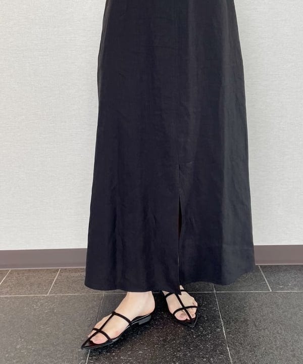 住吉　明佳さんの「BEAMS WOMEN｜ポインテッド ヌードサンダル .M」を使ったコーディネート