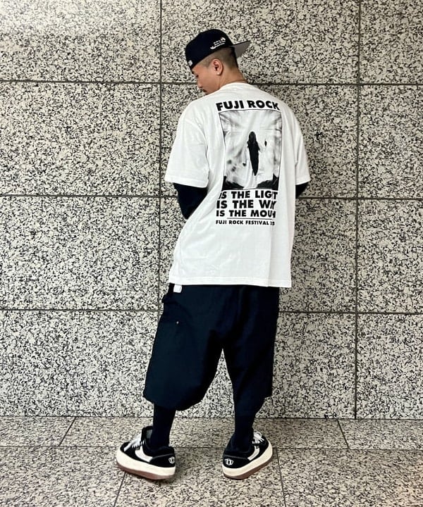 ムファサさんの「BEAMS WOMEN｜ダブルニー ショーツ」を使ったコーディネート