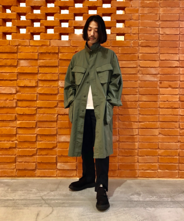 ベンチ 収納付 Vaporize Long Jungle Fatigue Jacket - ミリタリー