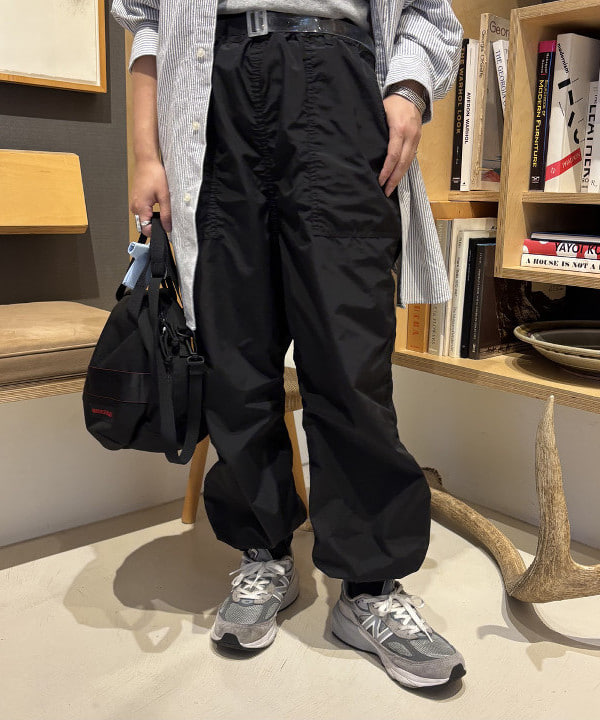 吉野 多恵さんの「BEAMS WOMEN｜ビッグ ボタンダウン シャツ」を使ったコーディネート